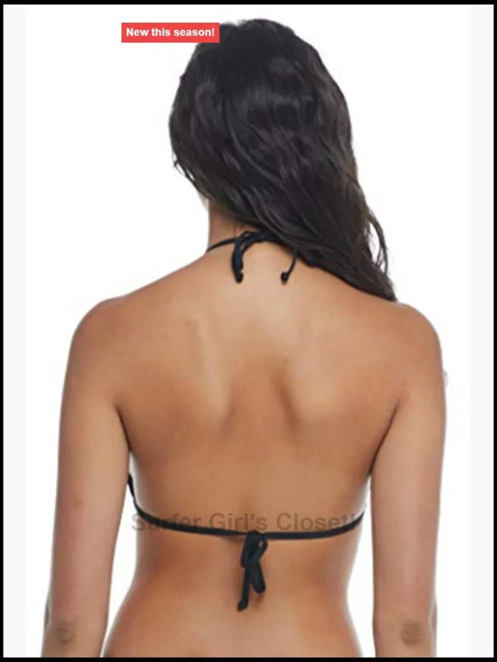 Triangle Slider Bikini Top with Removable Cups